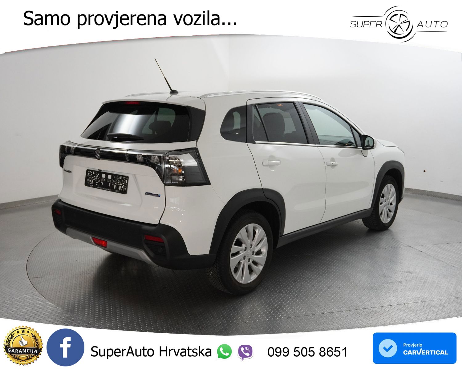 Suzuki SX4 S-Cross 1.4 Boosterjet Comfort 129 KS, ACC+LED+KAM+GR SJED+ASIST