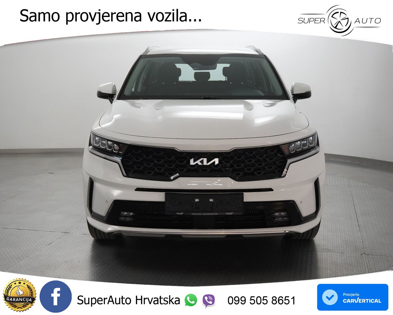 Kia Sorento 2.2 CRDi Aut. 193 KS, ACC+LED+KAM+GR SJED+VIRT+ASIST