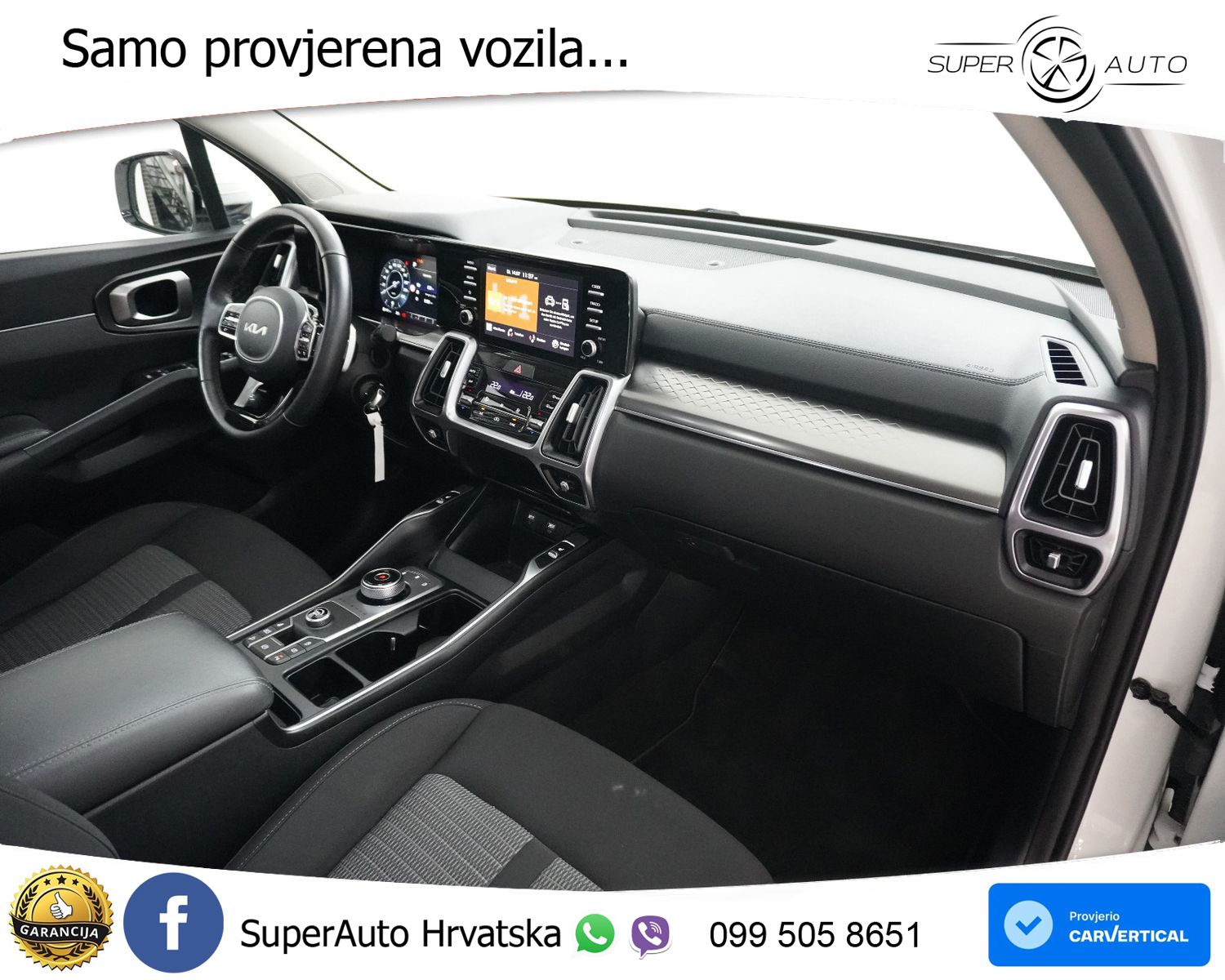 Kia Sorento 2.2 CRDi Aut. 193 KS, ACC+LED+KAM+GR SJED+VIRT+ASIST