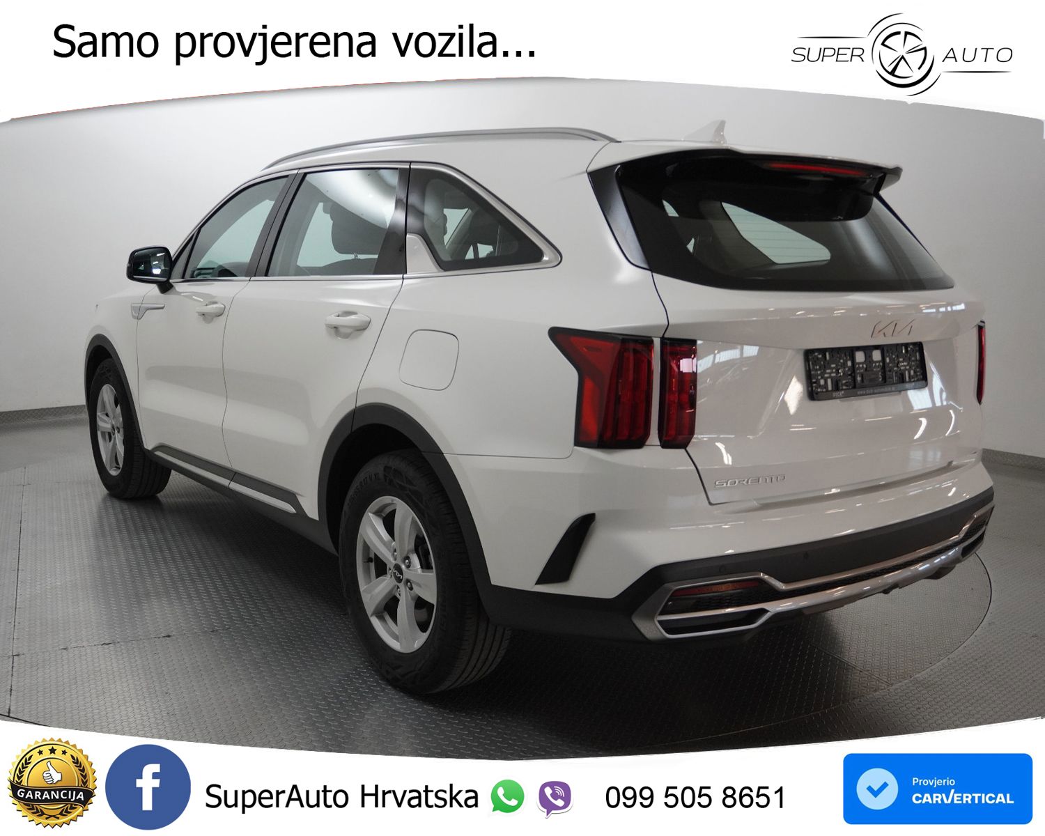 Kia Sorento 2.2 CRDi Aut. 193 KS, ACC+LED+KAM+GR SJED+VIRT+ASIST