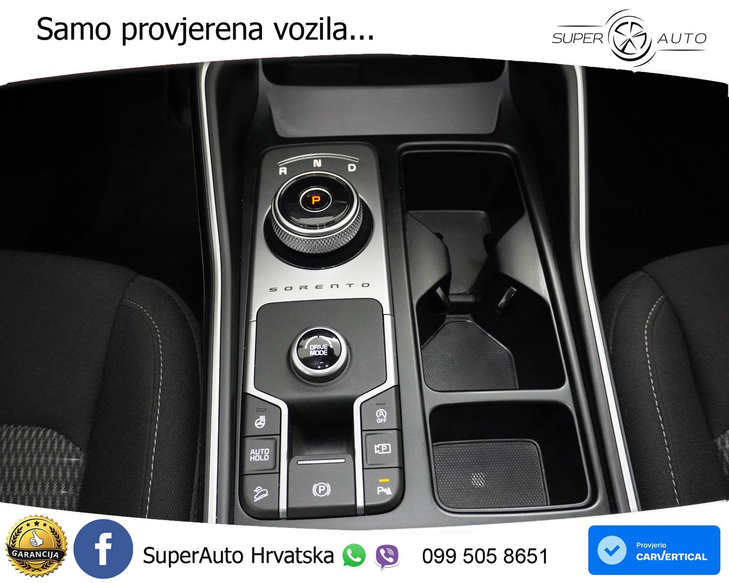 Kia Sorento 2.2 CRDi Aut. 193 KS, ACC+LED+KAM+GR SJED+VIRT+ASIST
