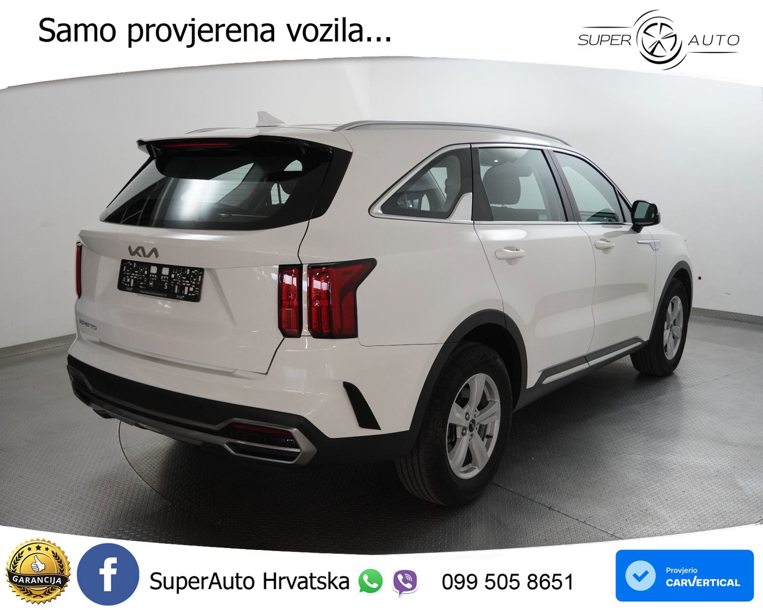 Kia Sorento 2.2 CRDi Aut. 193 KS, ACC+LED+KAM+GR SJED+VIRT+ASIST