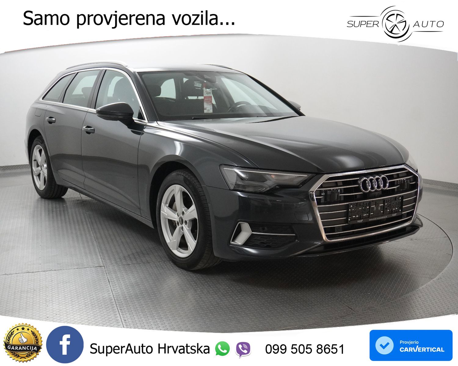 Audi A6 Avant 40 TDI Aut. Sport 204 KS, ACC+LED+360+GR SJED+ASIST