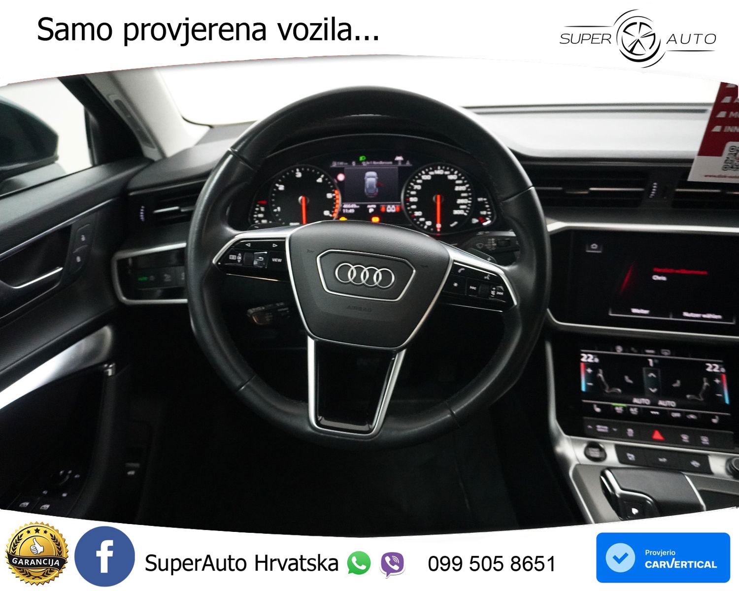 Audi A6 Avant 40 TDI Aut. Sport 204 KS, ACC+LED+360+GR SJED+ASIST