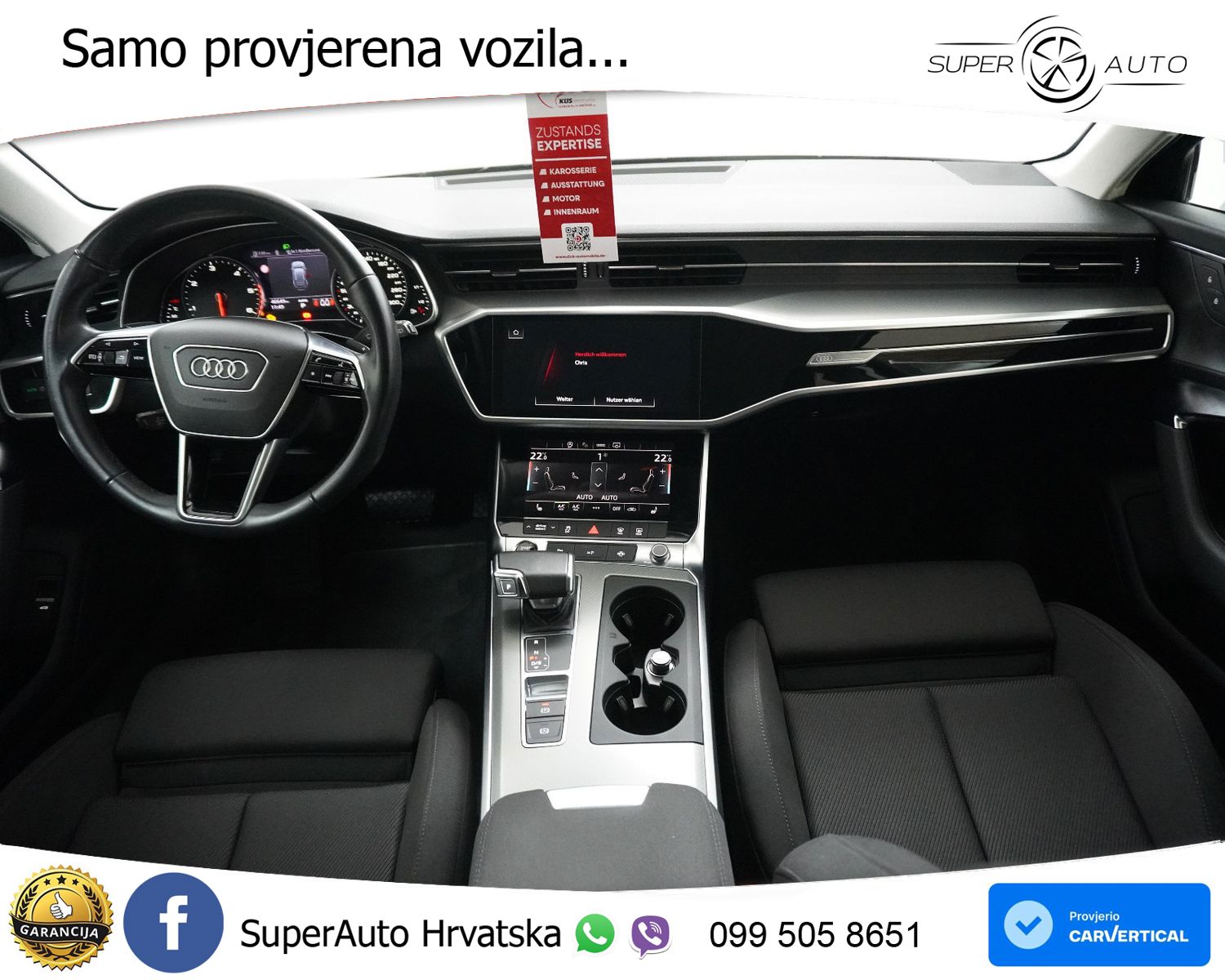 Audi A6 Avant 40 TDI Aut. Sport 204 KS, ACC+LED+360+GR SJED+ASIST