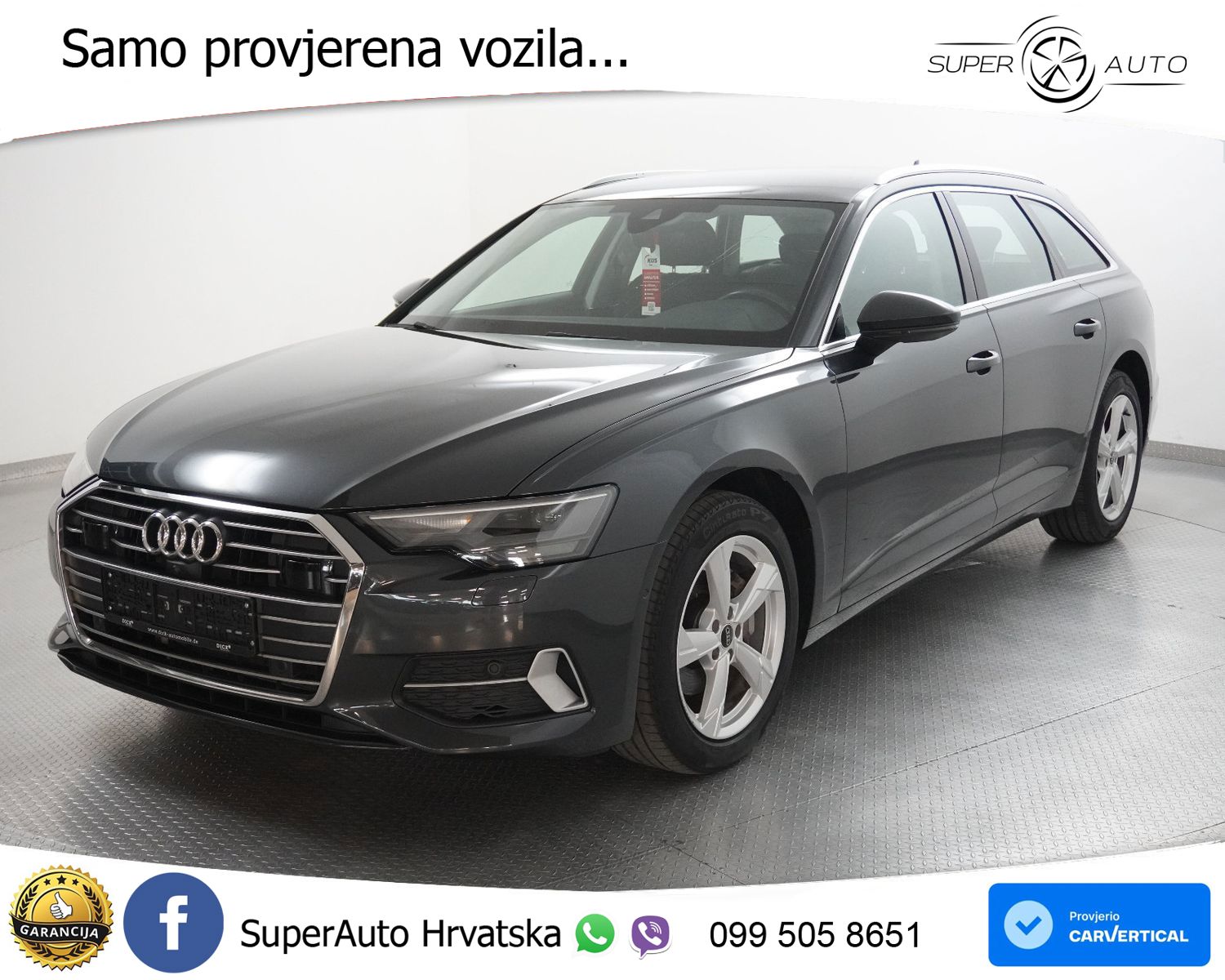 Audi A6 Avant 40 TDI Aut. Sport 204 KS, ACC+LED+360+GR SJED+ASIST