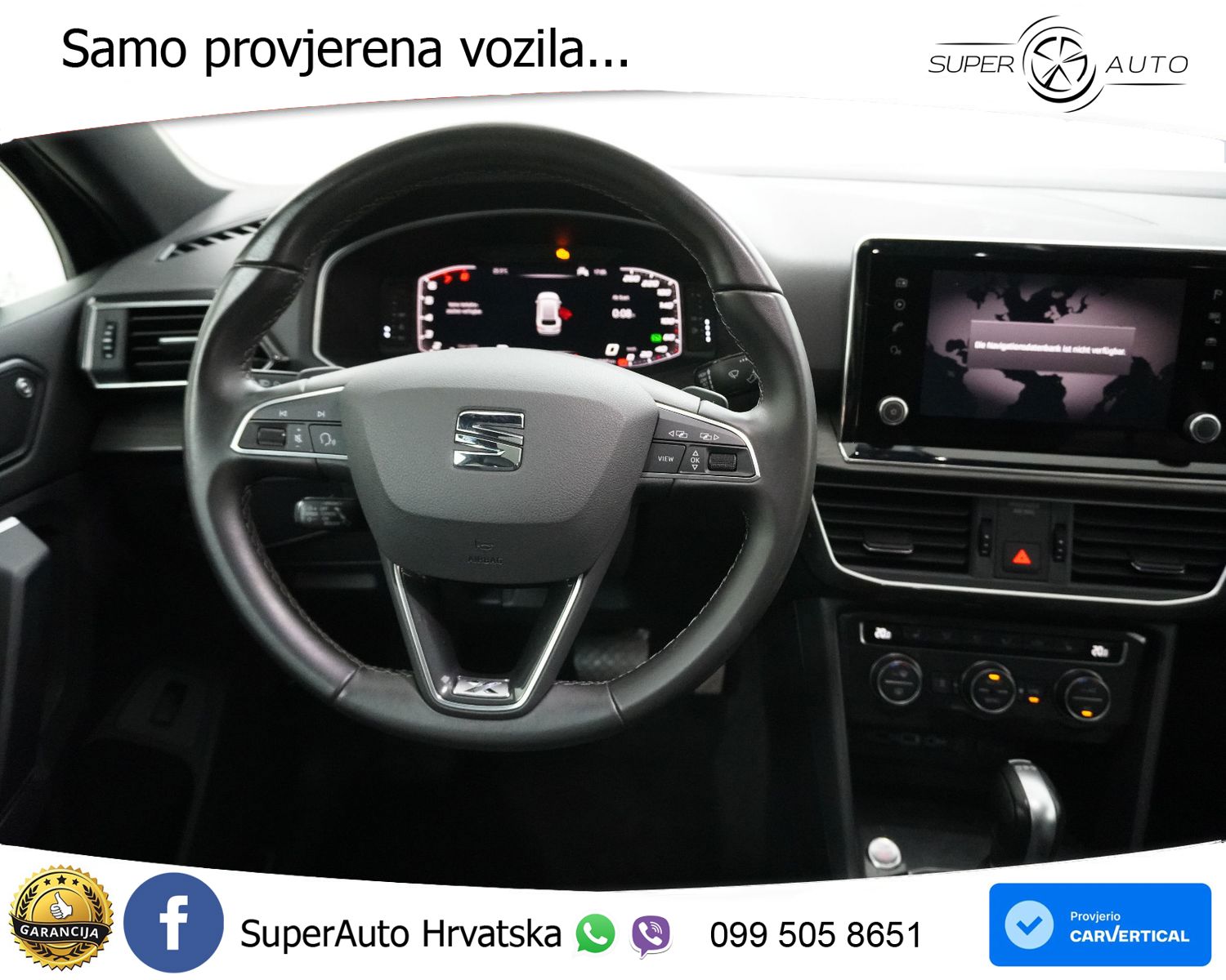 Seat Tarraco 2.0 TSI 4Drive Aut. Xcellence 190 KS, 7-SJED+ACC+LED+GR SJED+360