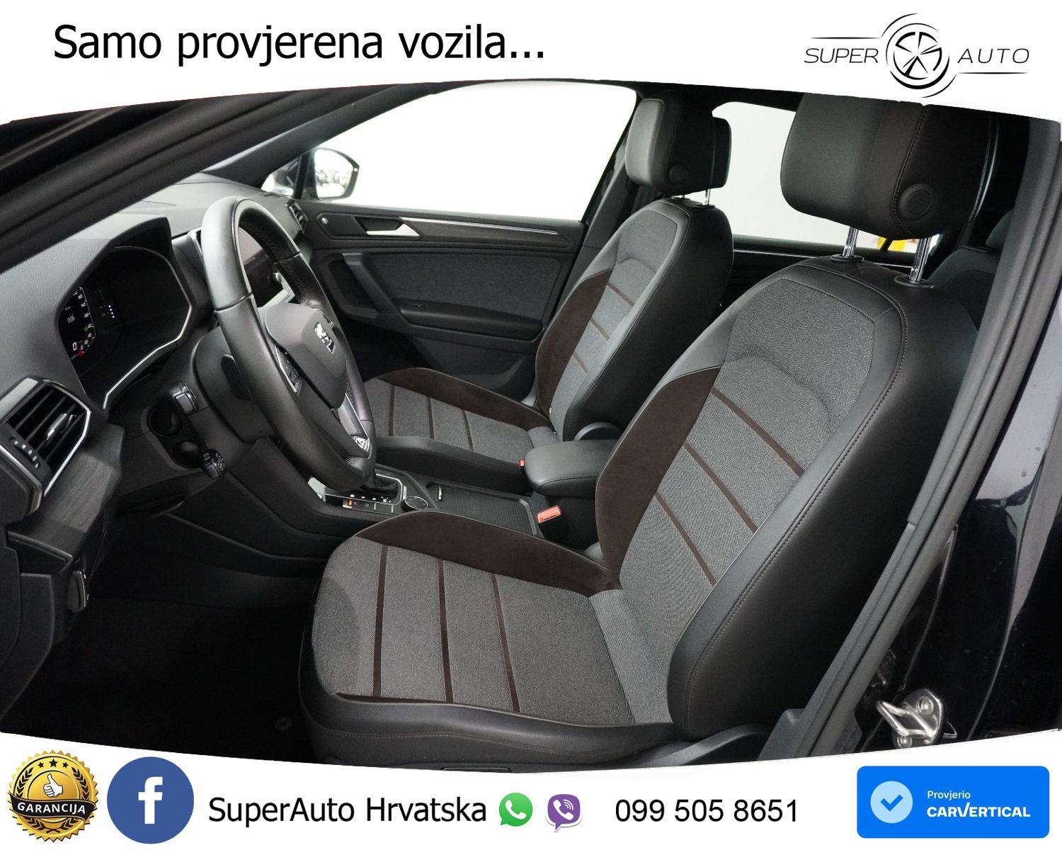 Seat Tarraco 2.0 TSI 4Drive Aut. Xcellence 190 KS, 7-SJED+ACC+LED+GR SJED+360