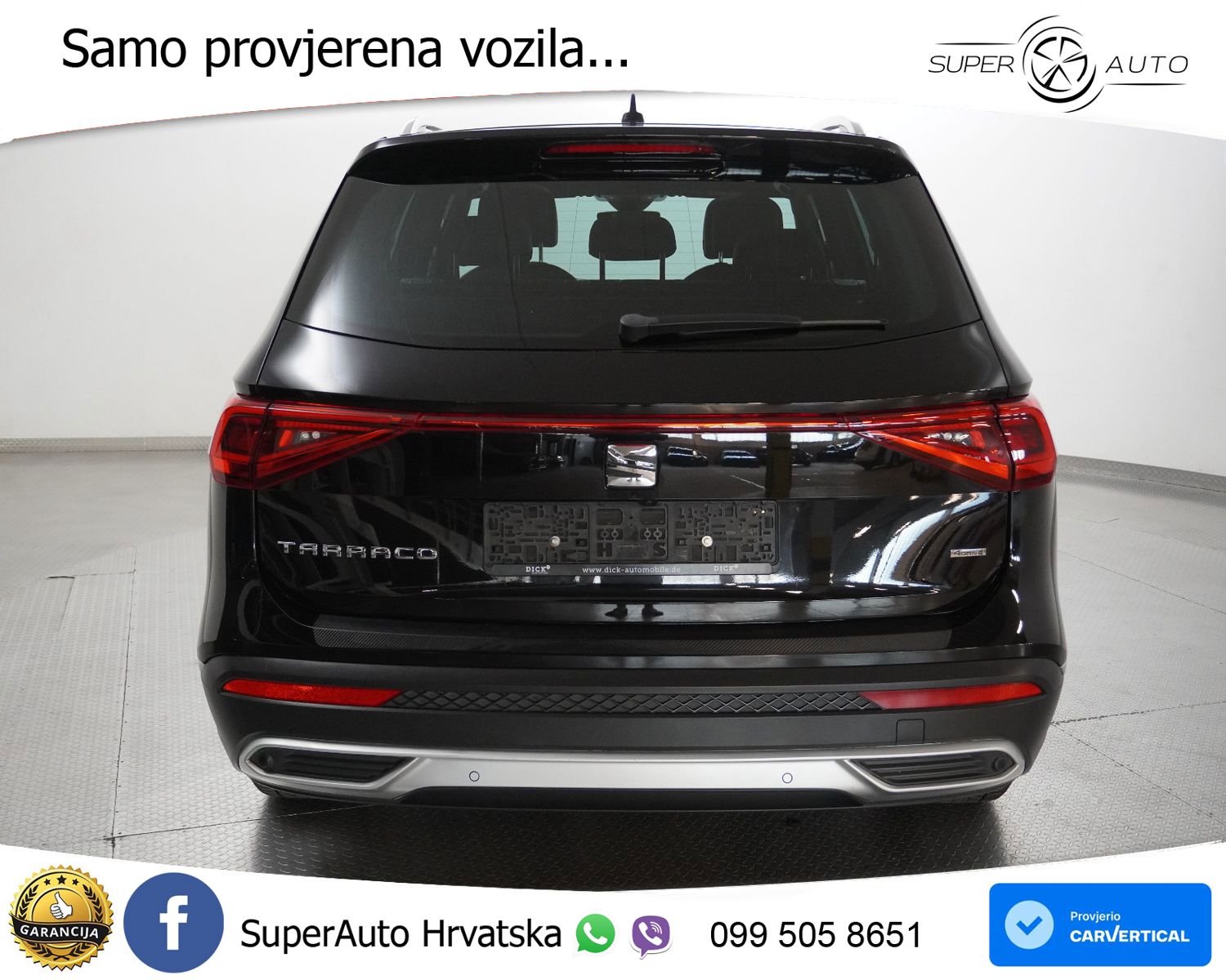 Seat Tarraco 2.0 TSI 4Drive Aut. Xcellence 190 KS, 7-SJED+ACC+LED+GR SJED+360