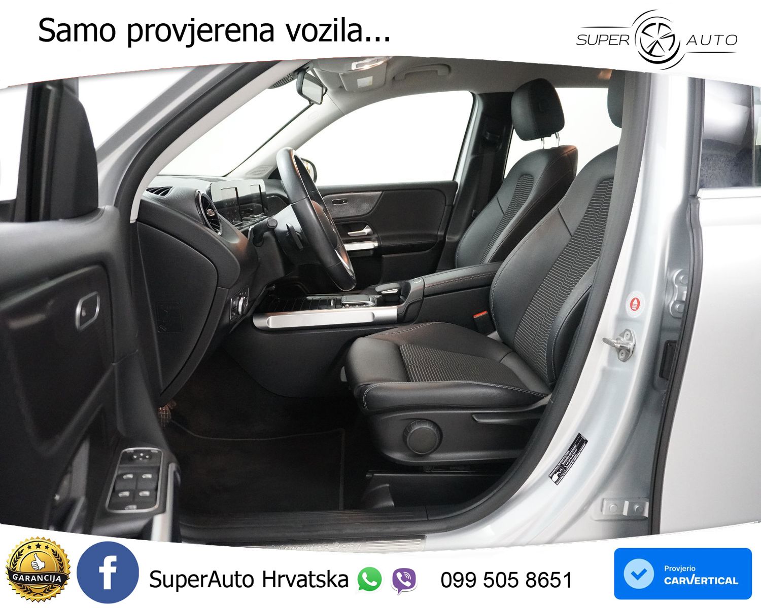 Mercedes GLB 220d Aut. Progressive 190 KS, LED+KAM+GR SJED+VIRT+ASIST