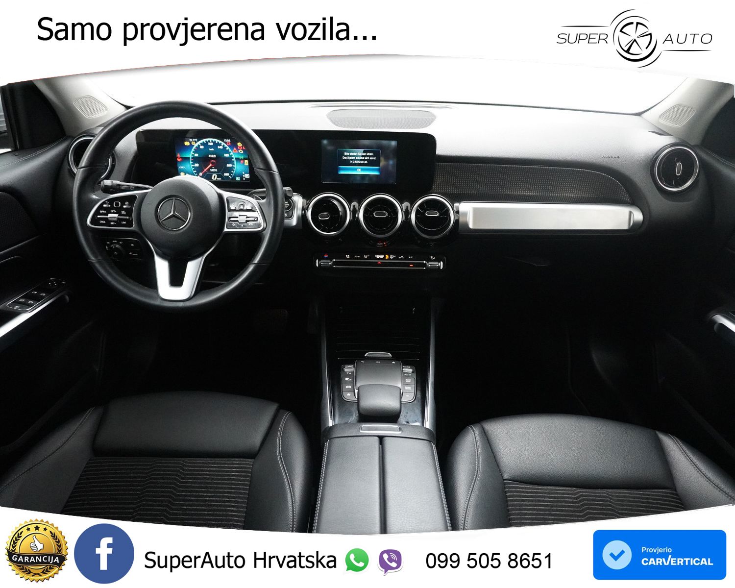 Mercedes GLB 220d Aut. Progressive 190 KS, LED+KAM+GR SJED+VIRT+ASIST