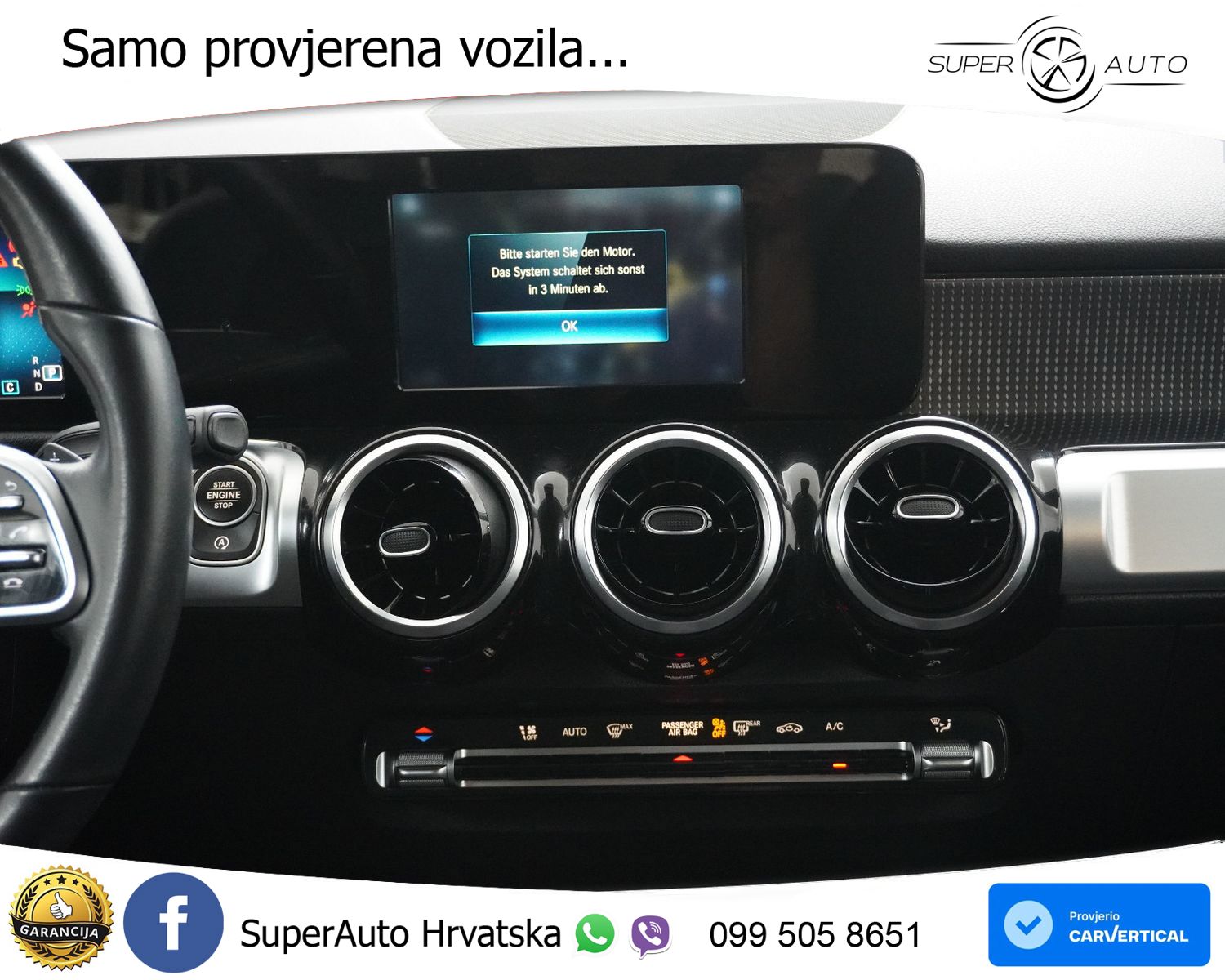 Mercedes GLB 220d Aut. Progressive 190 KS, LED+KAM+GR SJED+VIRT+ASIST