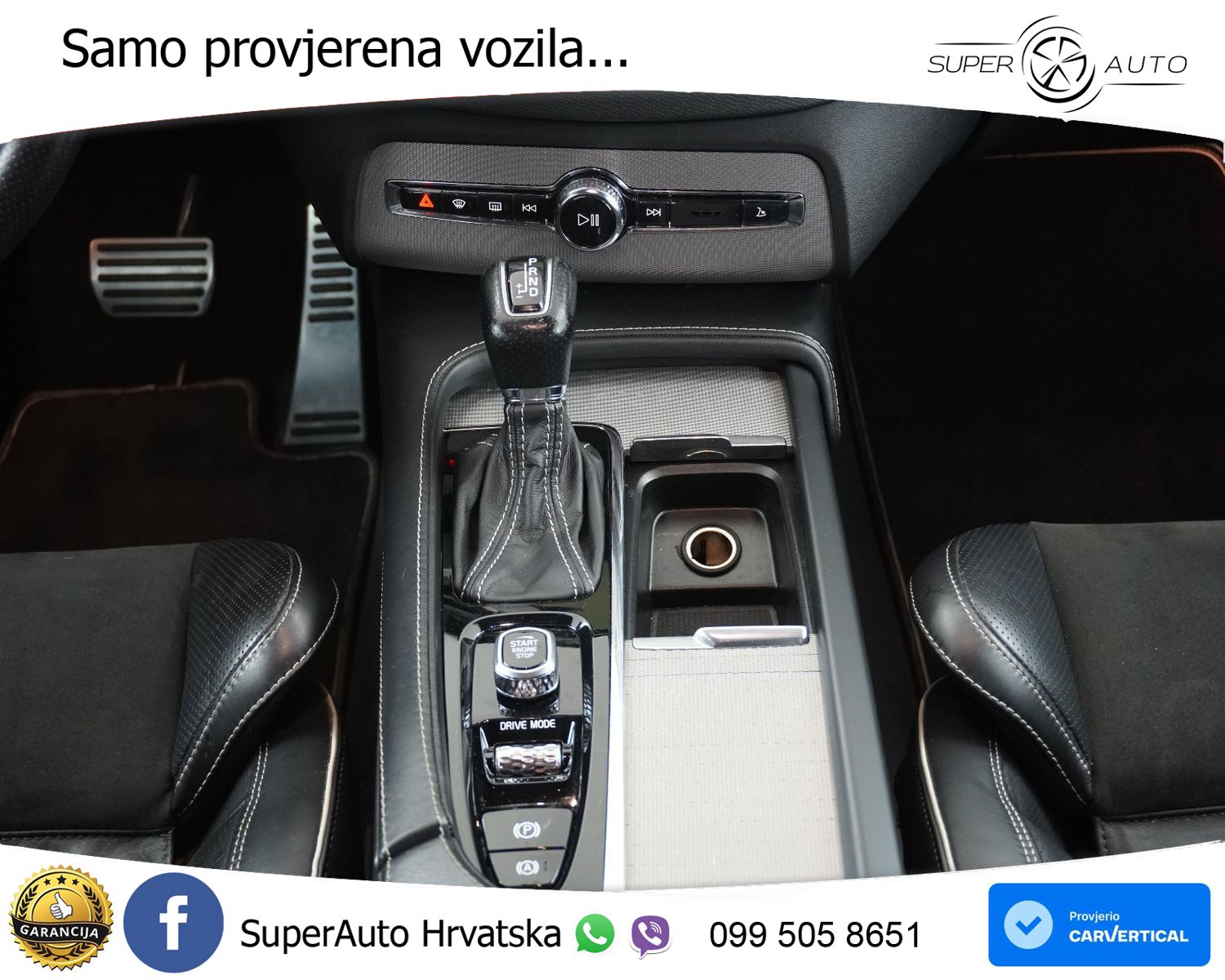 Volvo XC90 2.0 D5 AWD Aut. R Design 235 KS, 7-SJED+ACC+LED+KAM+GR SJED+VIRT