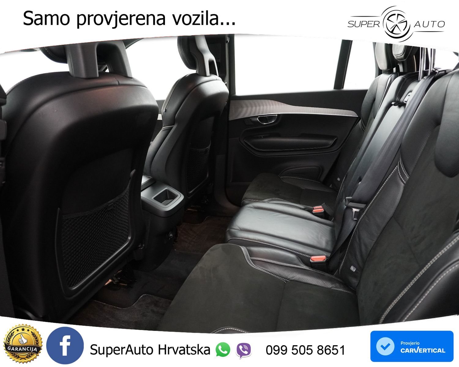 Volvo XC90 2.0 D5 AWD Aut. R Design 235 KS, 7-SJED+ACC+LED+KAM+GR SJED+VIRT