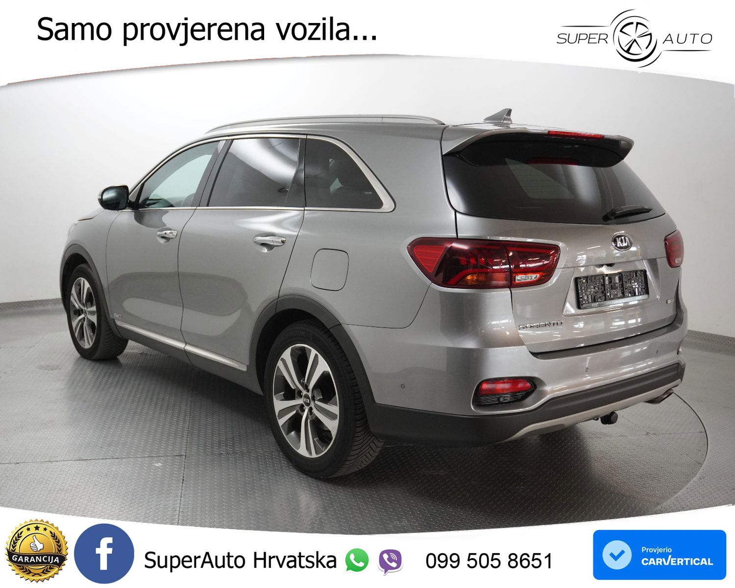 Kia Sorento 2.2 CRDi 4WD Aut. Platinum Editium 200 KS, ACC+360+GR SJED+HEAD+PANO