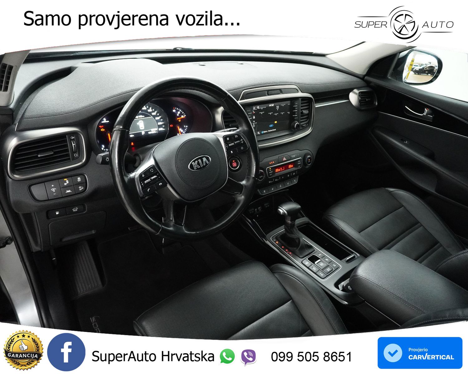 Kia Sorento 2.2 CRDi 4WD Aut. Platinum Editium 200 KS, ACC+360+GR SJED+HEAD+PANO