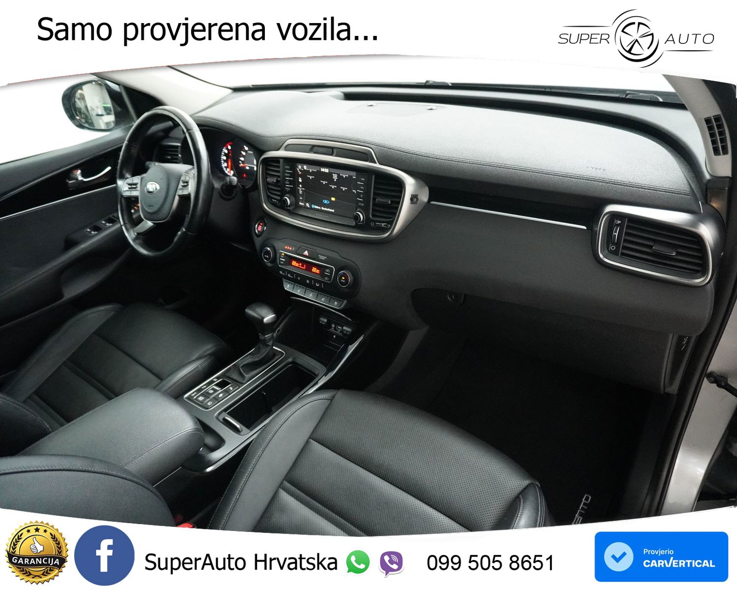 Kia Sorento 2.2 CRDi 4WD Aut. Platinum Editium 200 KS, ACC+360+GR SJED+HEAD+PANO