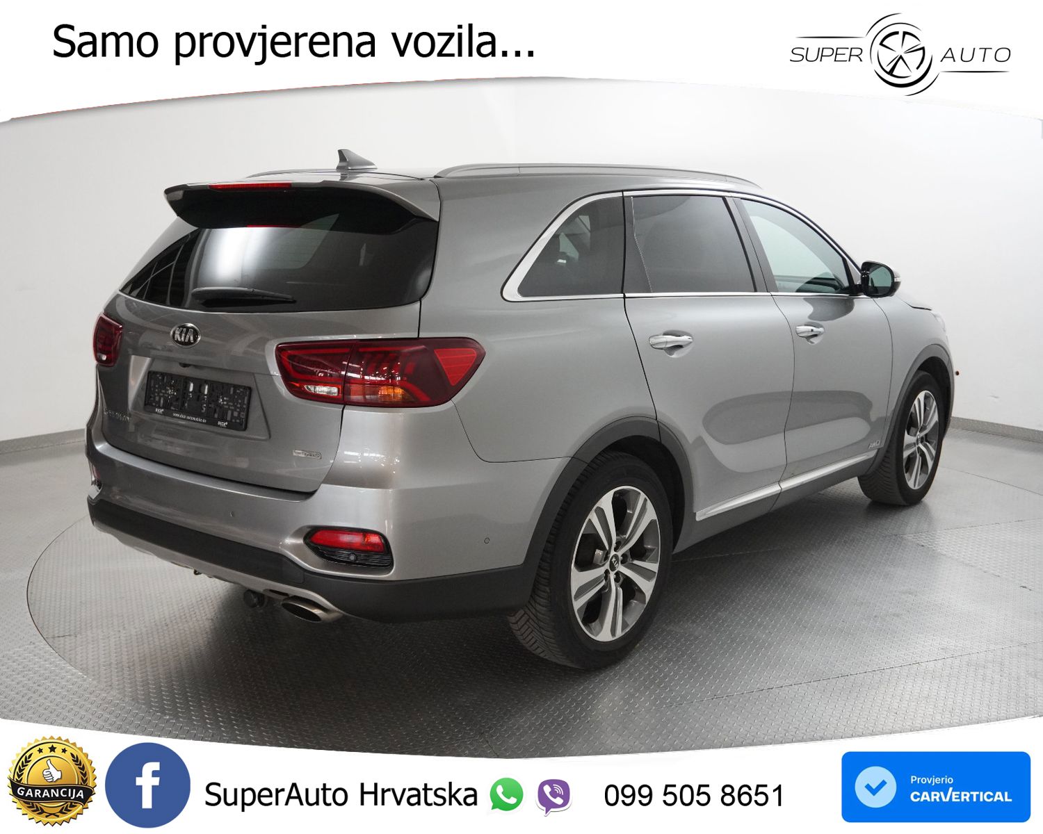 Kia Sorento 2.2 CRDi 4WD Aut. Platinum Editium 200 KS, ACC+360+GR SJED+HEAD+PANO