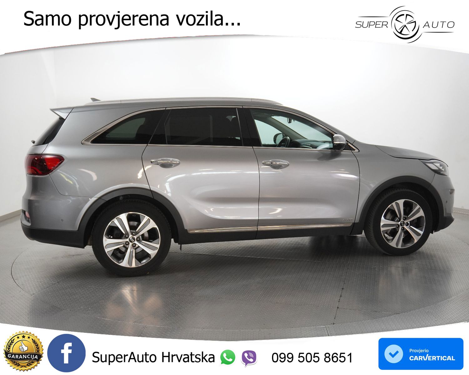Kia Sorento 2.2 CRDi 4WD Aut. Platinum Editium 200 KS, ACC+360+GR SJED+HEAD+PANO