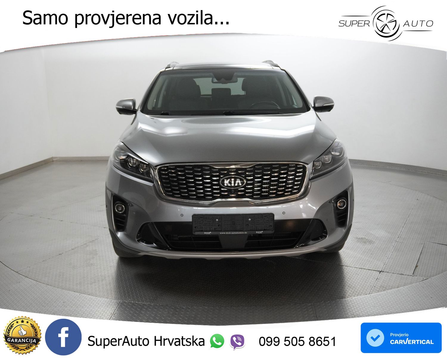 Kia Sorento 2.2 CRDi 4WD Aut. Platinum Editium 200 KS, ACC+360+GR SJED+HEAD+PANO