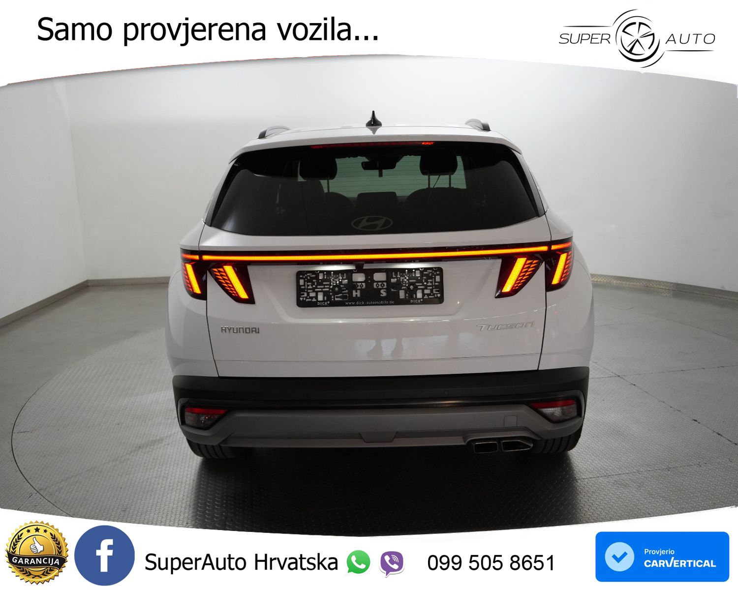 Hyundai Tucson 1.6 T-GDI Aut. Trend 136 KS, ACC+LED+KAM+GR SJED+VIRT+ASIST