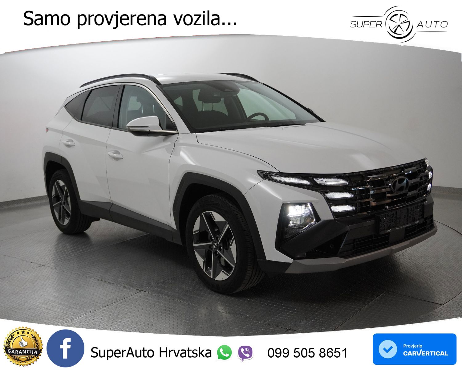 Hyundai Tucson 1.6 T-GDI Aut. Trend 136 KS, ACC+LED+KAM+GR SJED+VIRT+ASIST
