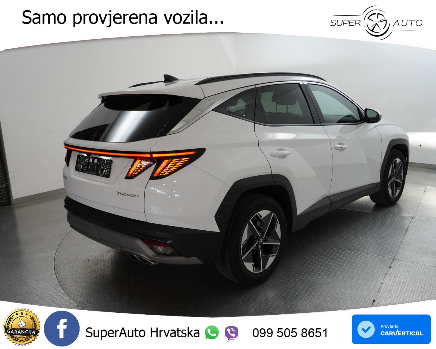 Hyundai Tucson 1.6 T-GDI Aut. Trend 136 KS, ACC+LED+KAM+GR SJED+VIRT+ASIST