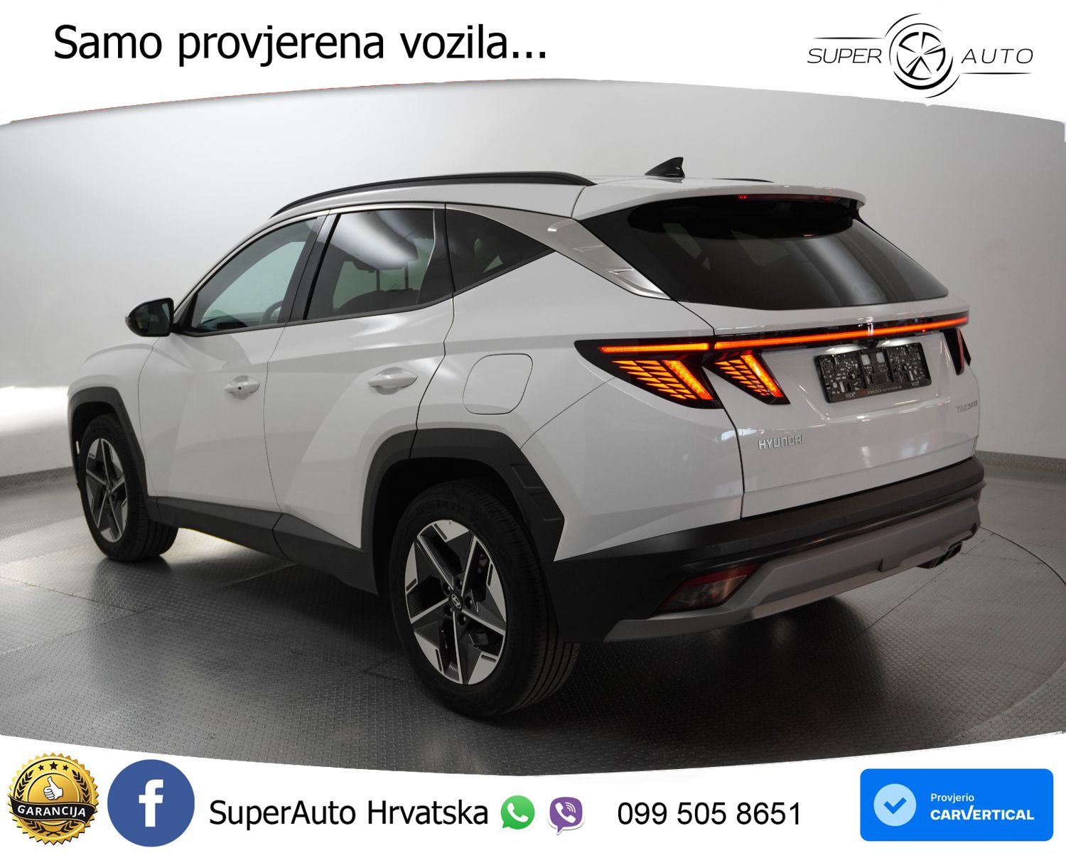 Hyundai Tucson 1.6 T-GDI Aut. Trend 136 KS, ACC+LED+KAM+GR SJED+VIRT+ASIST
