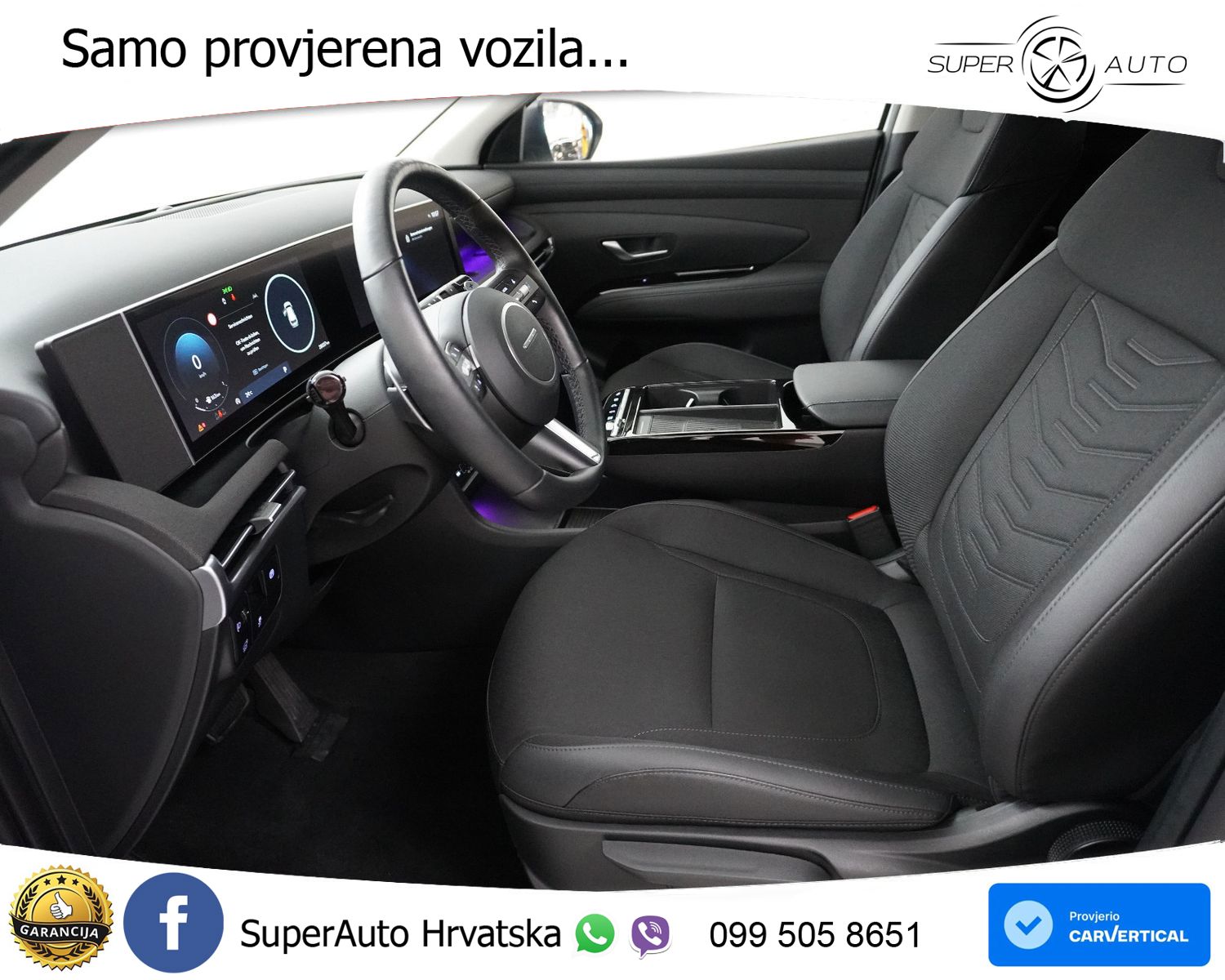 Hyundai Tucson 1.6 T-GDI Aut. Trend 136 KS, ACC+LED+KAM+GR SJED+VIRT+ASIST