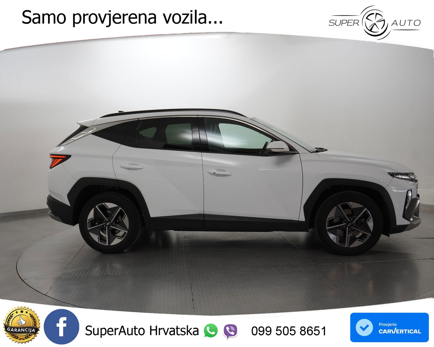 Hyundai Tucson 1.6 T-GDI Aut. Trend 136 KS, ACC+LED+KAM+GR SJED+VIRT+ASIST