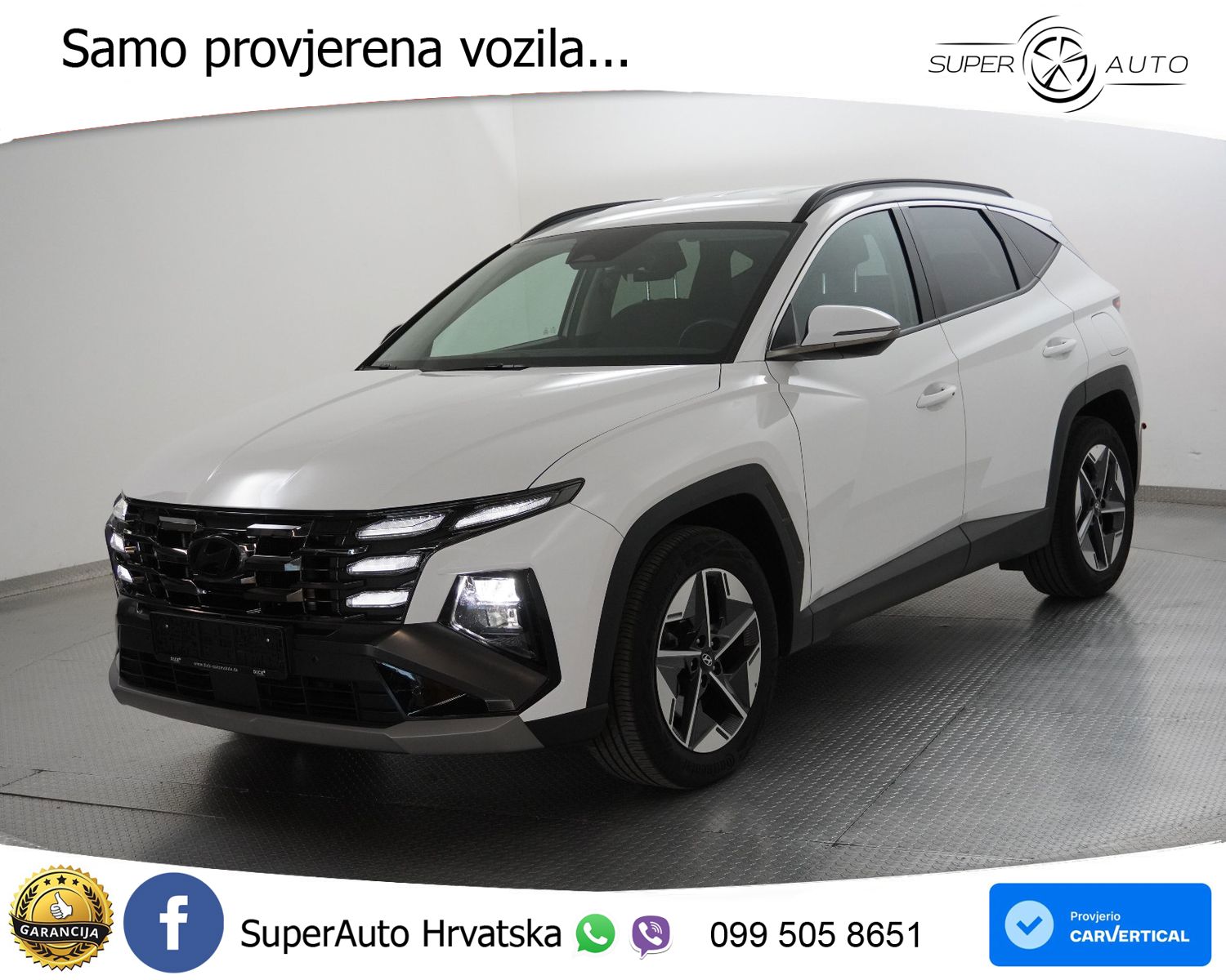 Hyundai Tucson 1.6 T-GDI Aut. Trend 136 KS, ACC+LED+KAM+GR SJED+VIRT+ASIST