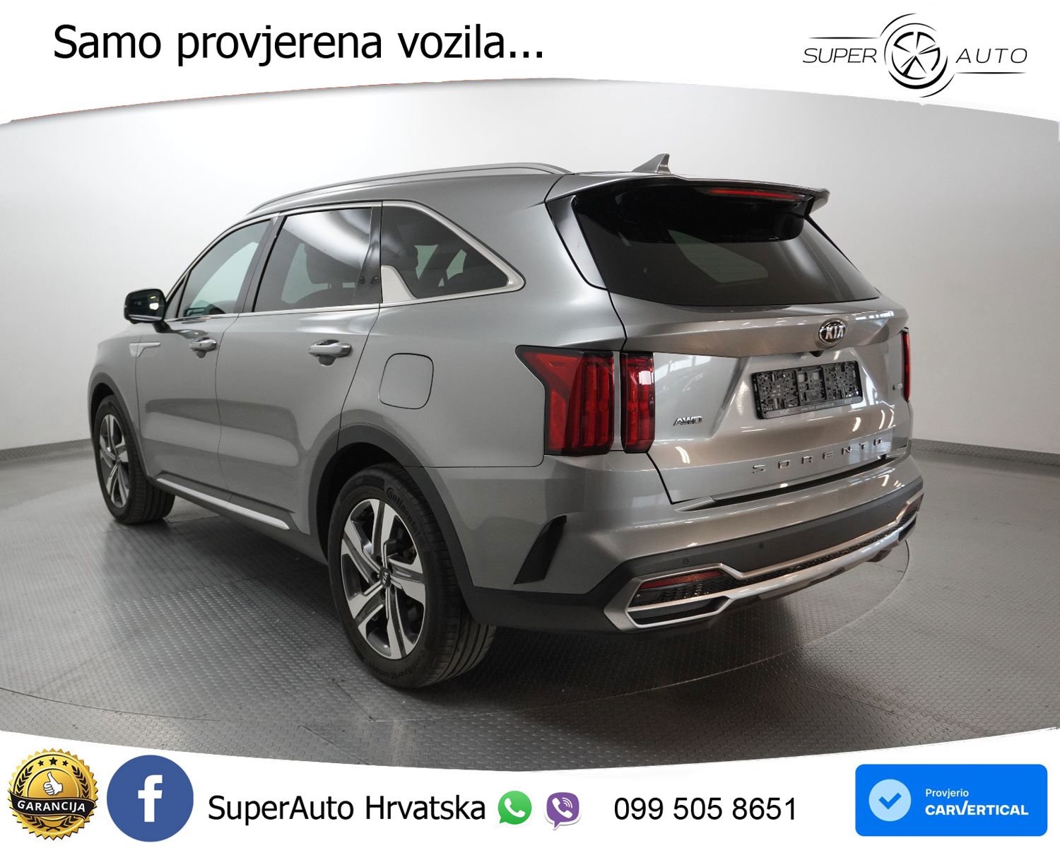 Kia Sorento 1.6 T-GDI PHEV 4WD Aut. 265 KS, ACC+360+LED+GR SJED+HEAD+VIRT