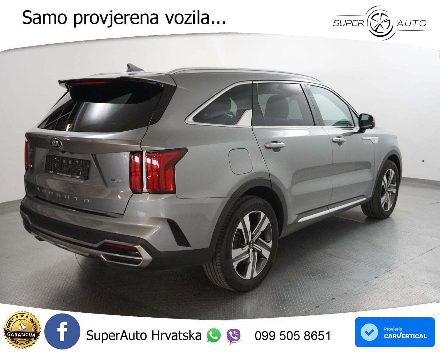 Kia Sorento 1.6 T-GDI PHEV 4WD Aut. 265 KS, ACC+360+LED+GR SJED+HEAD+VIRT