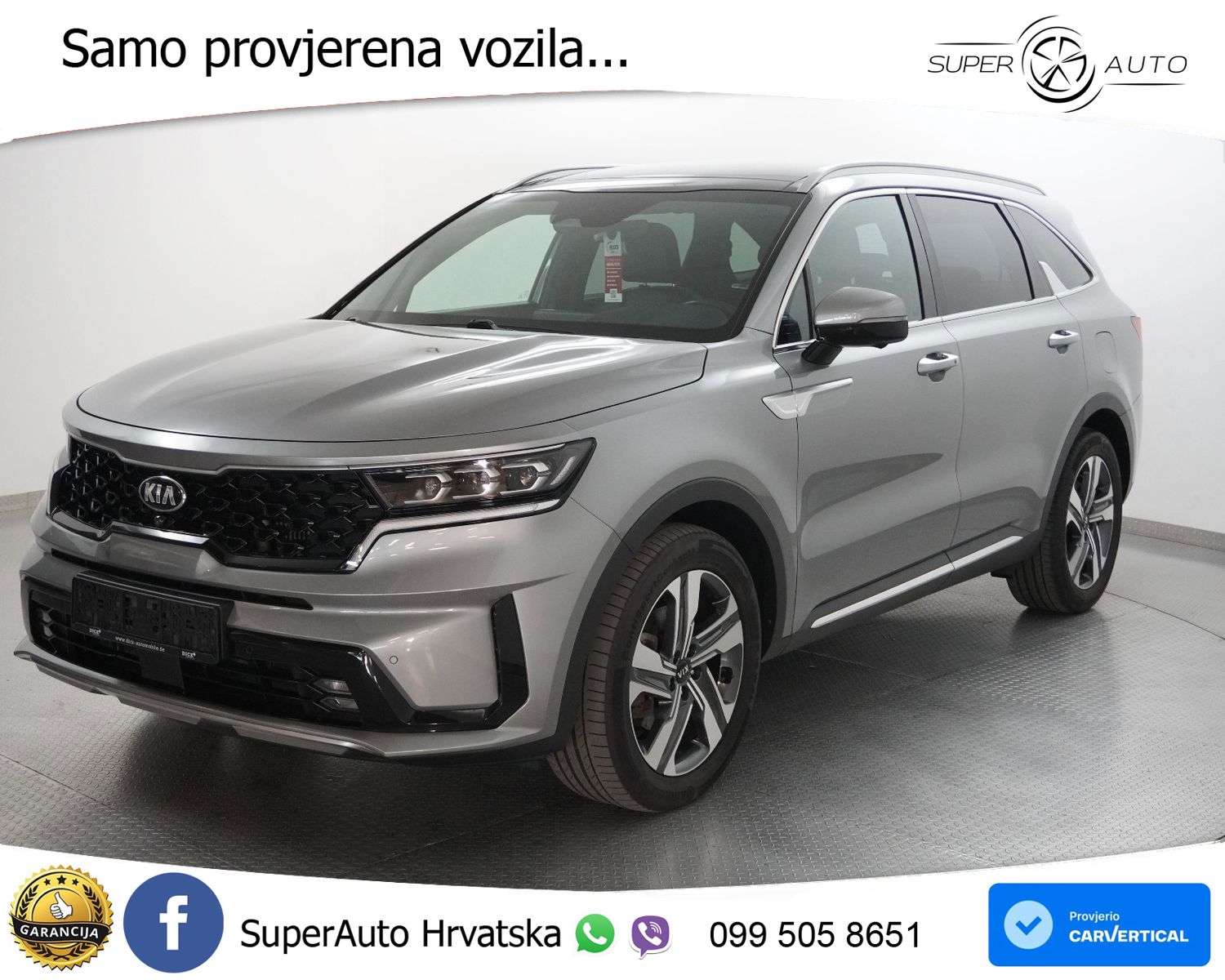 Kia Sorento 1.6 T-GDI PHEV 4WD Aut. 265 KS, ACC+360+LED+GR SJED+HEAD+VIRT