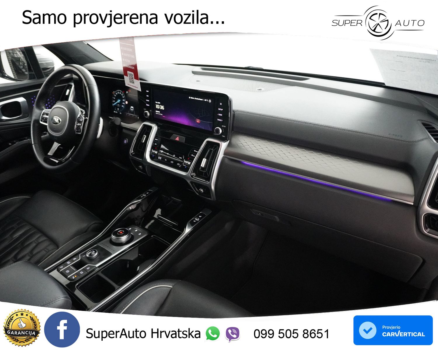 Kia Sorento 1.6 T-GDI PHEV 4WD Aut. 265 KS, ACC+360+LED+GR SJED+HEAD+VIRT