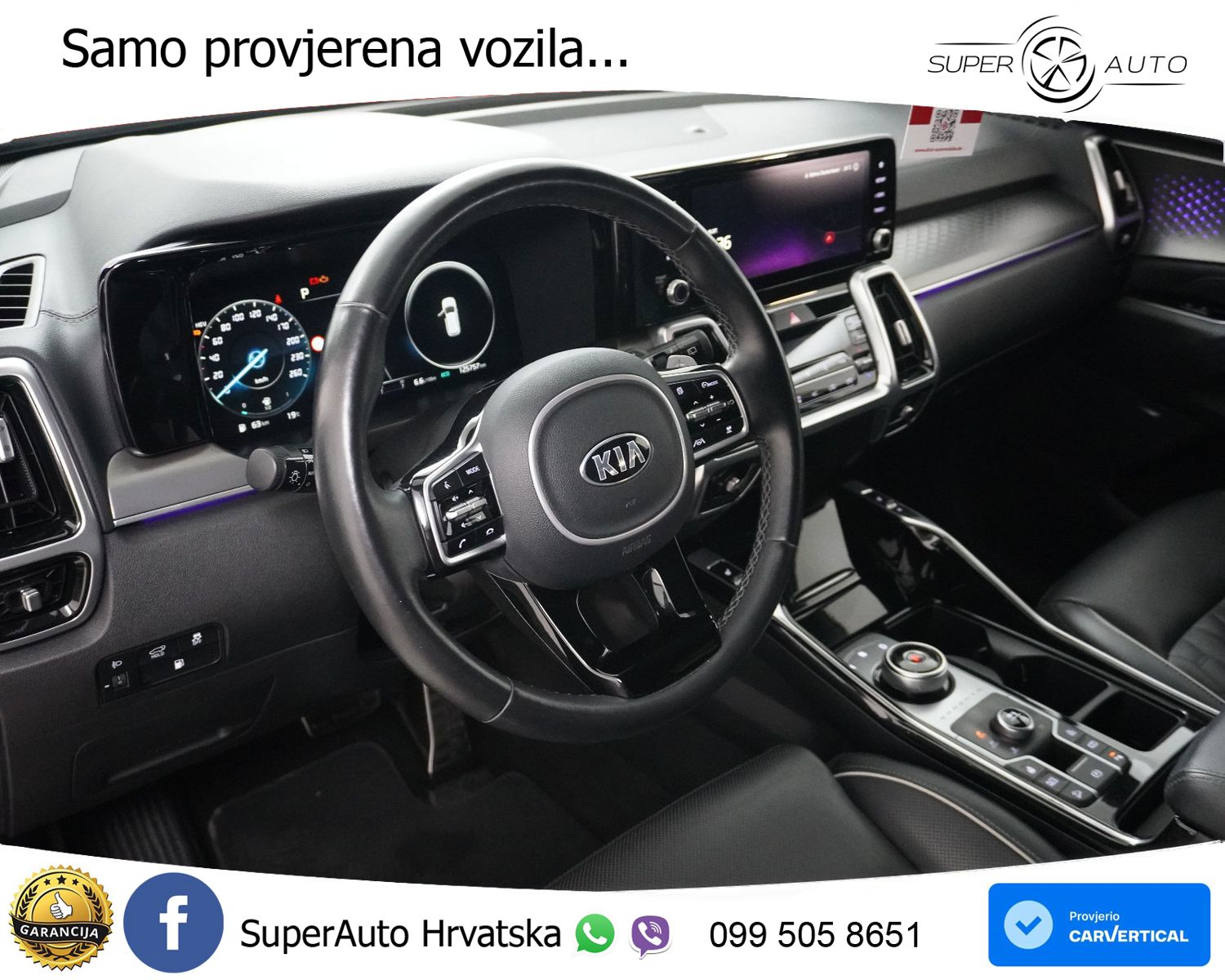 Kia Sorento 1.6 T-GDI PHEV 4WD Aut. 265 KS, ACC+360+LED+GR SJED+HEAD+VIRT