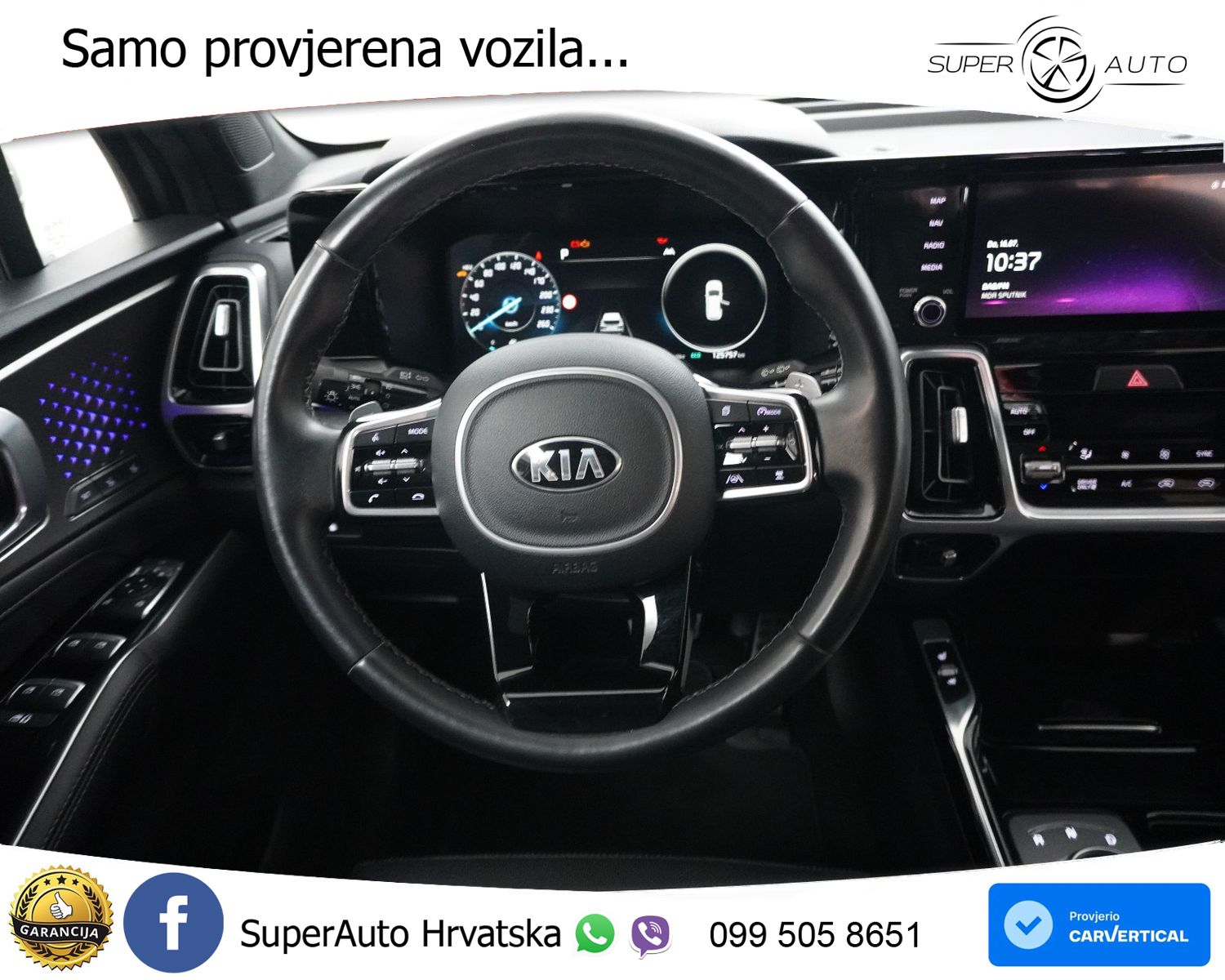 Kia Sorento 1.6 T-GDI PHEV 4WD Aut. 265 KS, ACC+360+LED+GR SJED+HEAD+VIRT