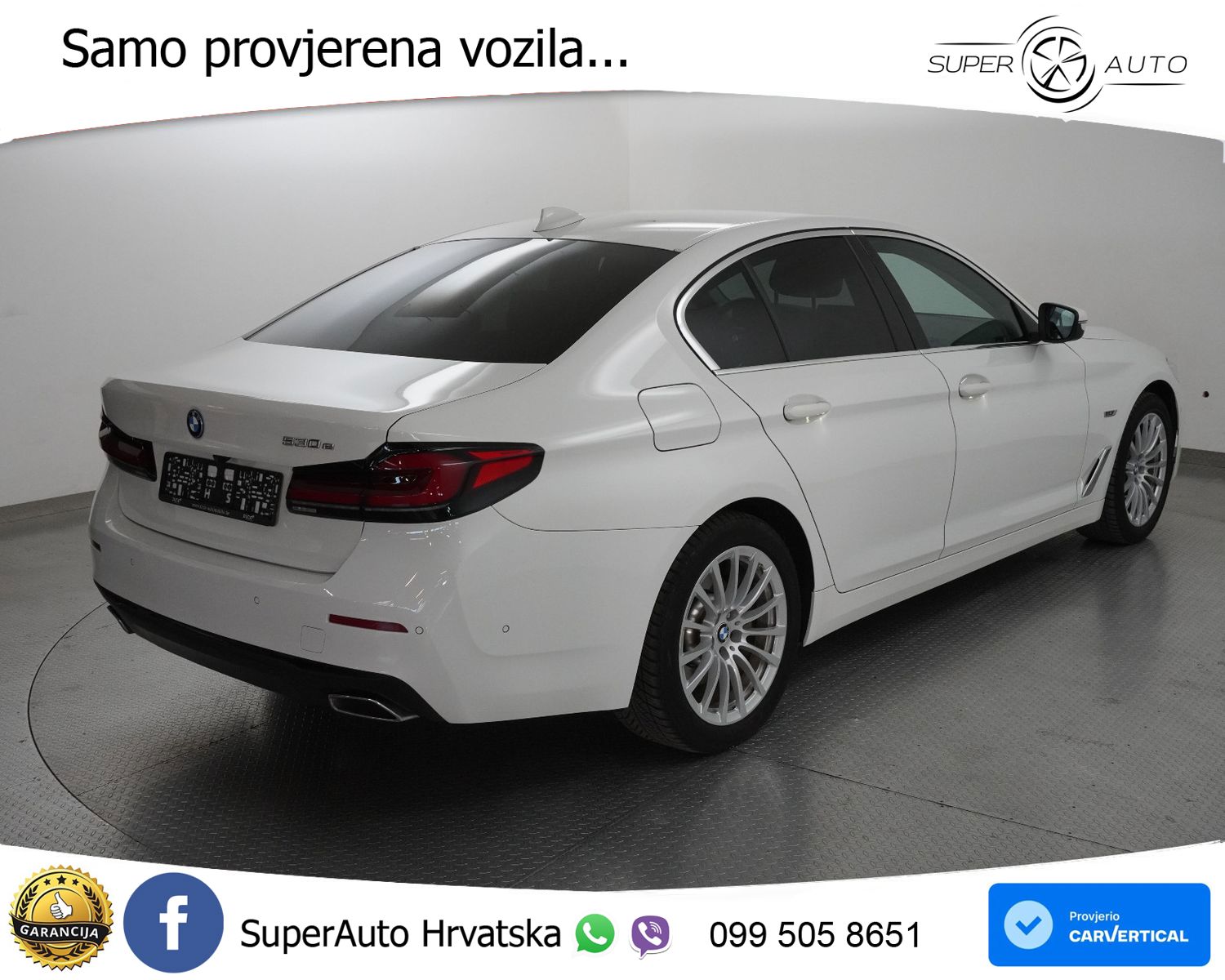 BMW 530e Aut. 292 KS, ACC+LED+360+GR SJED+VIRT+ASIST
