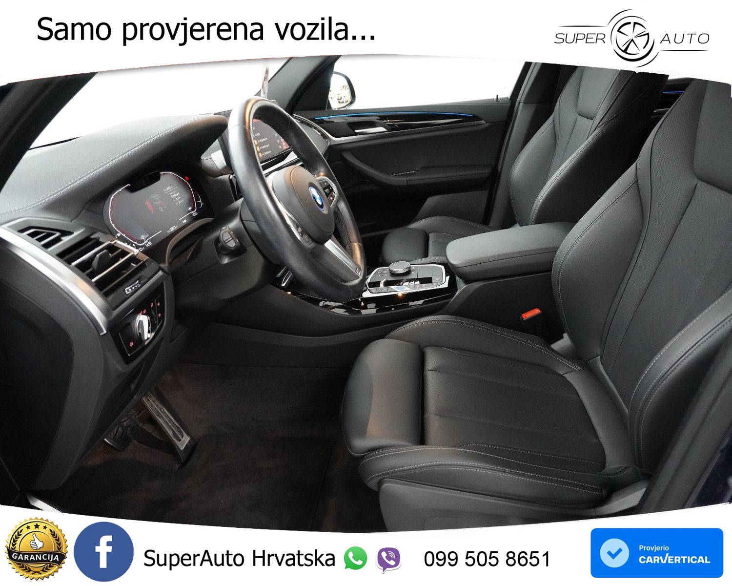 BMW iX3 Aut. M Sport 286 KS, ACC+LED+KAM+GR SJED+PANO+VIRT