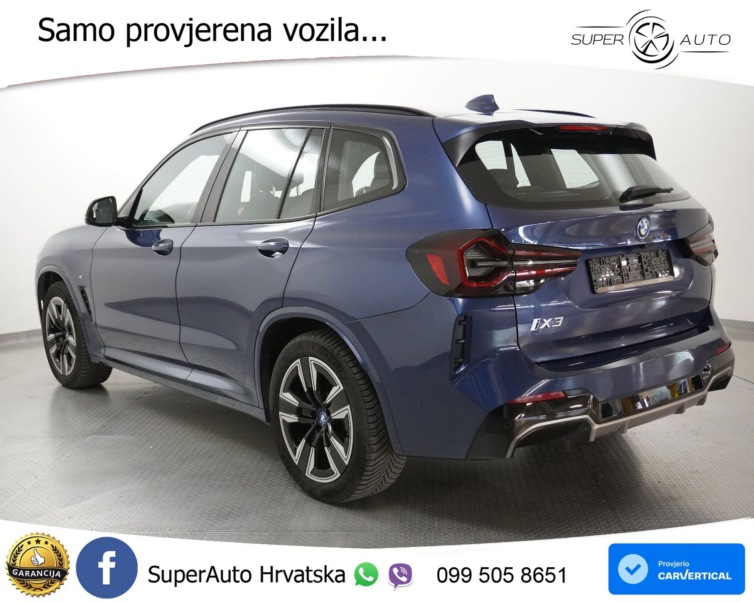 BMW iX3 Aut. M Sport 286 KS, ACC+LED+KAM+GR SJED+PANO+VIRT