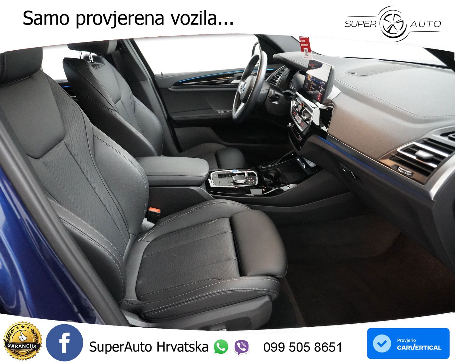 BMW iX3 Aut. M Sport 286 KS, ACC+LED+KAM+GR SJED+PANO+VIRT