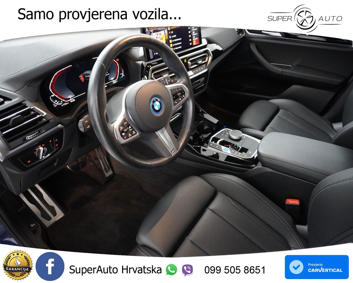BMW iX3 Aut. M Sport 286 KS, ACC+LED+KAM+GR SJED+PANO+VIRT