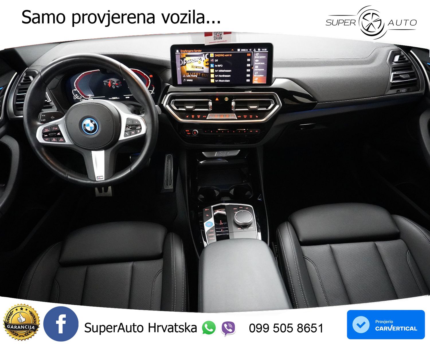 BMW iX3 Aut. M Sport 286 KS, ACC+LED+KAM+GR SJED+PANO+VIRT