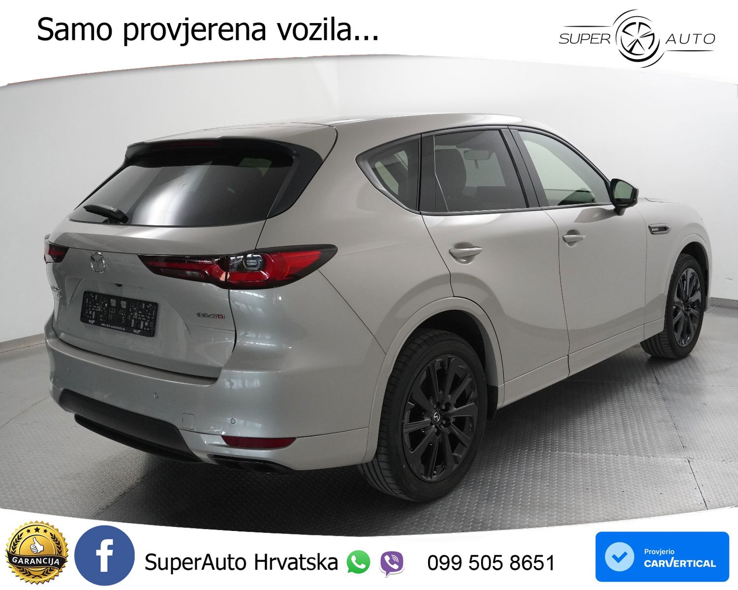 Mazda CX-60 3.3 e-Skyactiv D AWD Aut. Homura 254 KS, ACC+LED+360+GR SJED+HEAD