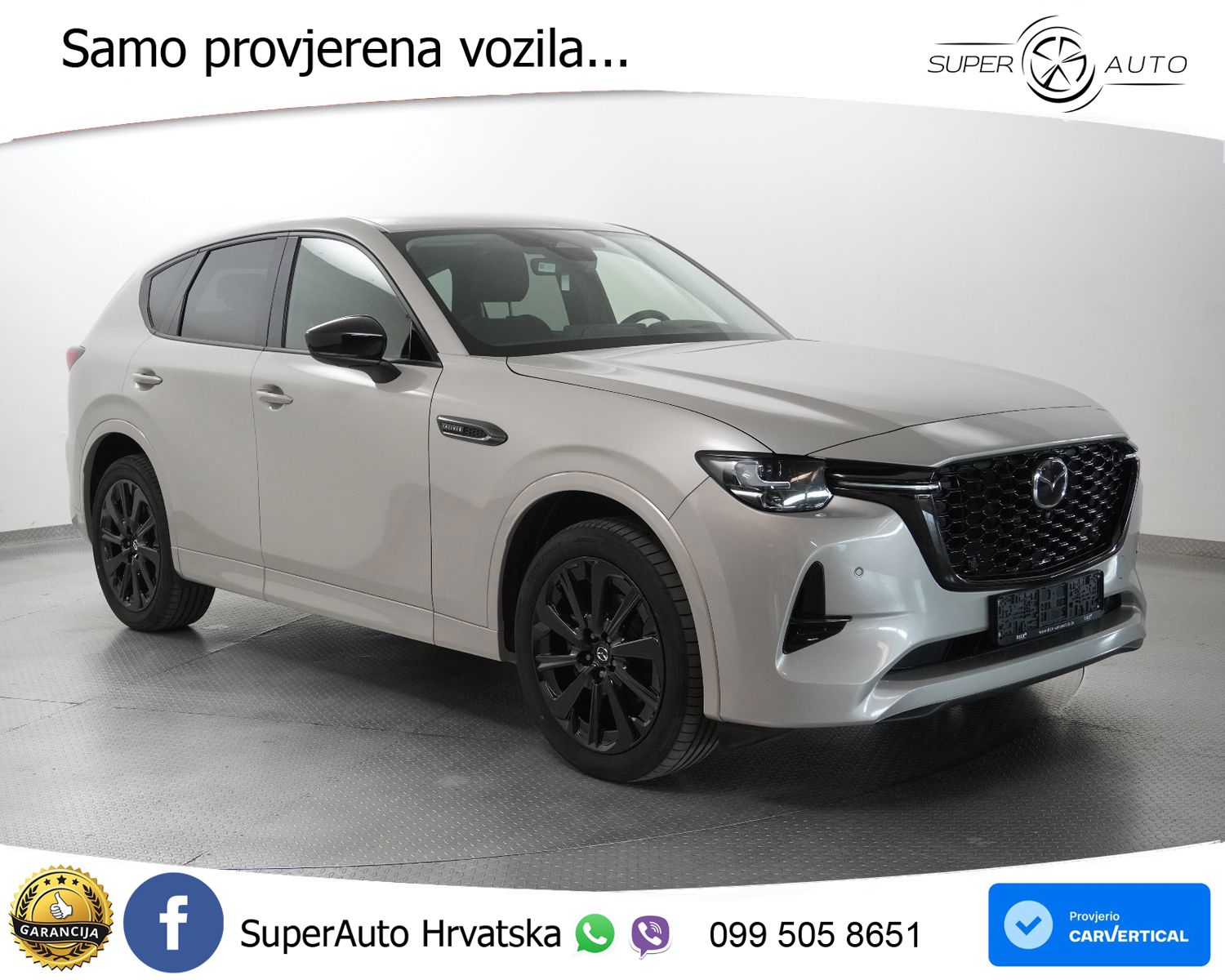 Mazda CX-60 3.3 e-Skyactiv D AWD Aut. Homura 254 KS, ACC+LED+360+GR SJED+HEAD