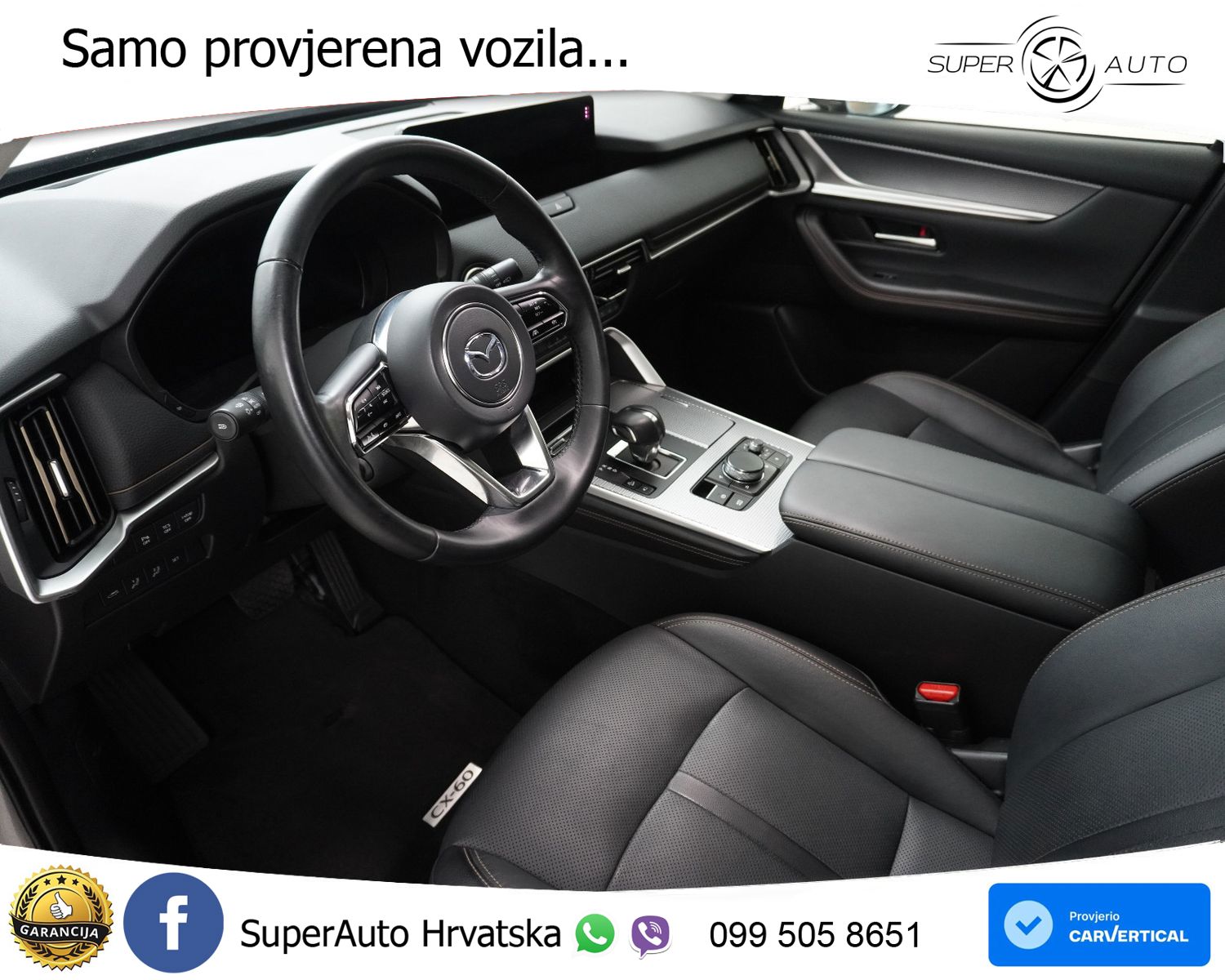 Mazda CX-60 3.3 e-Skyactiv D AWD Aut. Homura 254 KS, ACC+LED+360+GR SJED+HEAD
