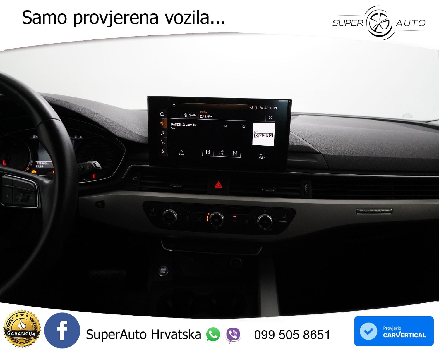 Audi A4 Avant 50 TDI quattro Aut. Sport 286 KS, LED+GR SJED+NAVI