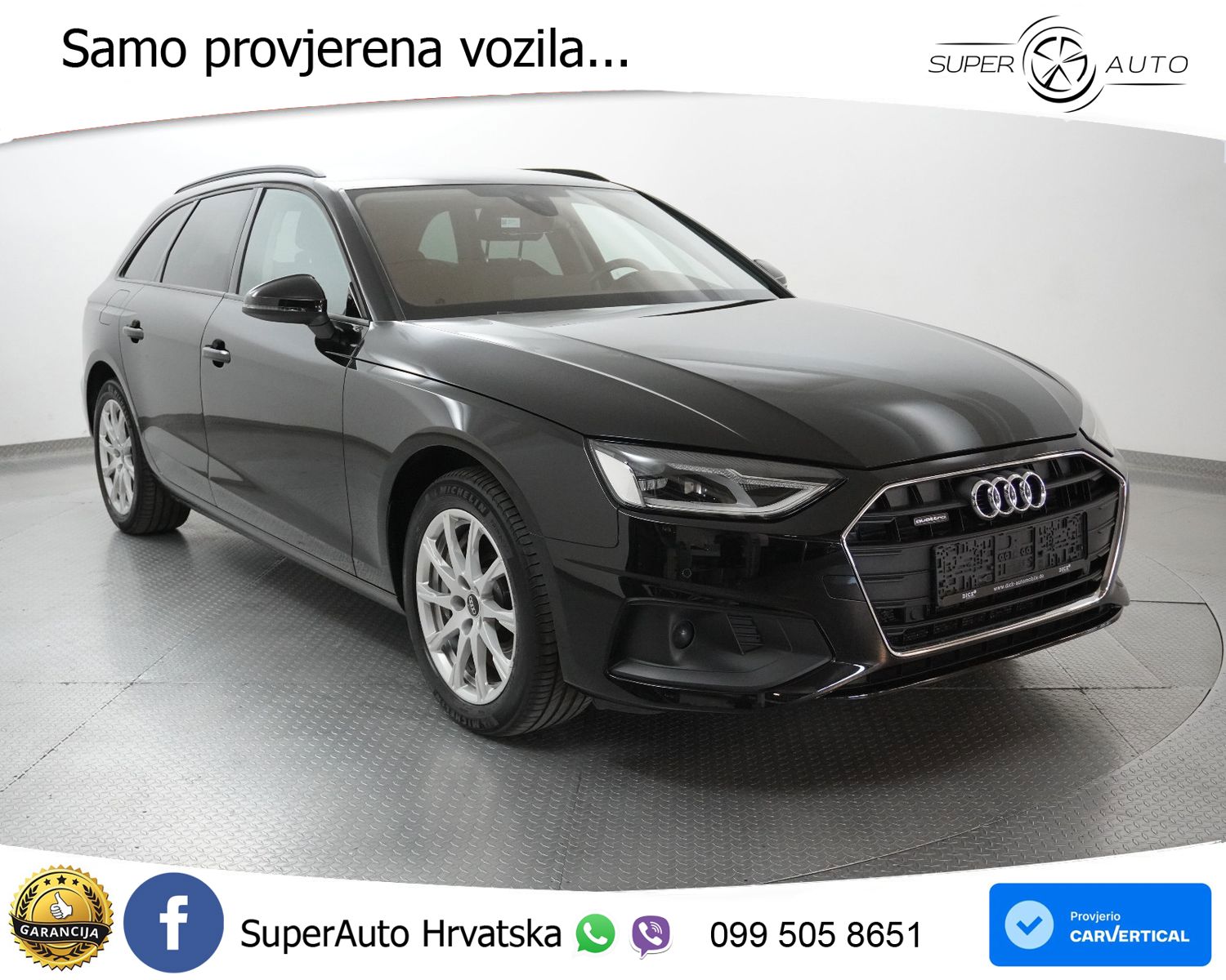 Audi A4 Avant 50 TDI quattro Aut. Sport 286 KS, LED+GR SJED+NAVI