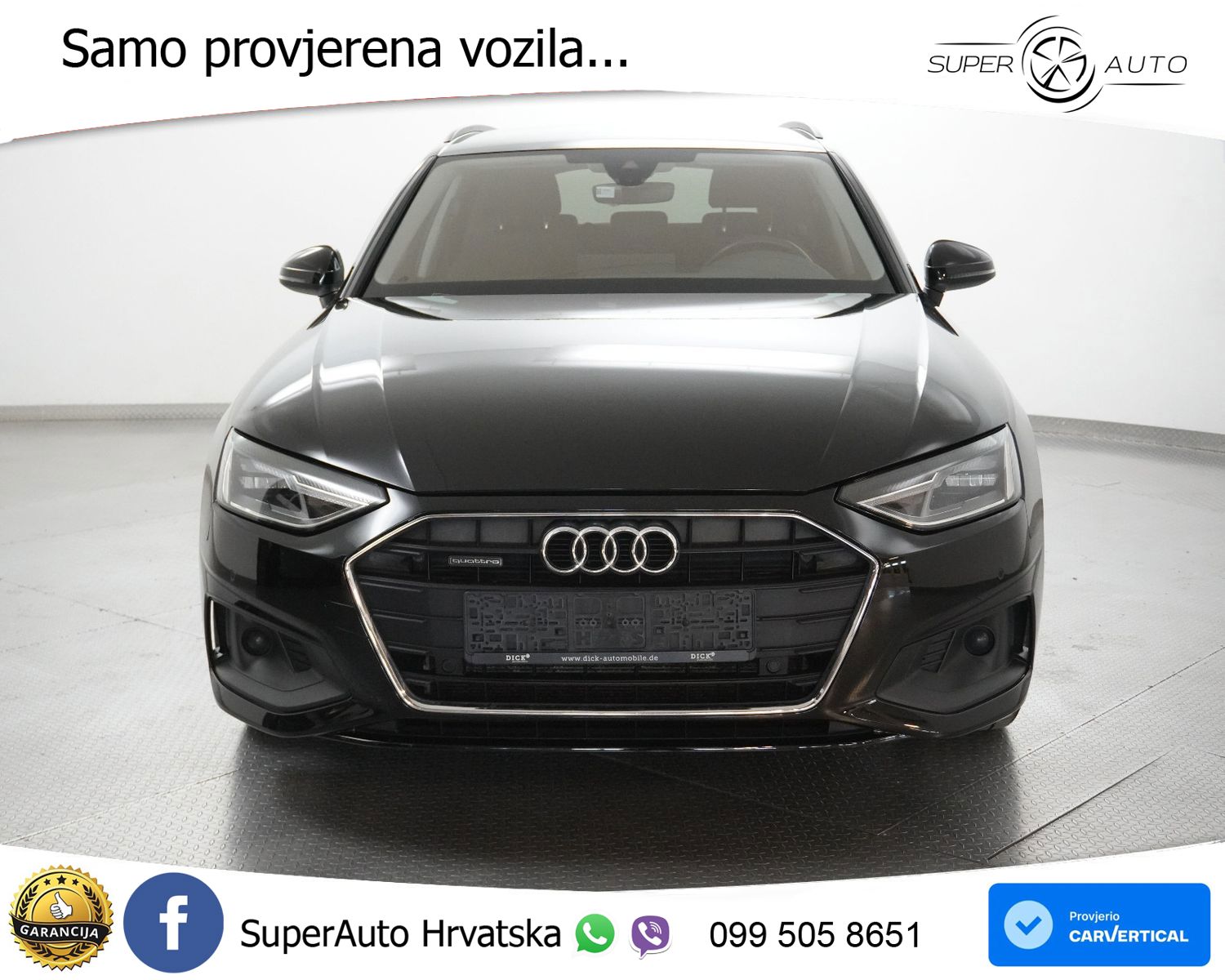 Audi A4 Avant 50 TDI quattro Aut. Sport 286 KS, LED+GR SJED+NAVI