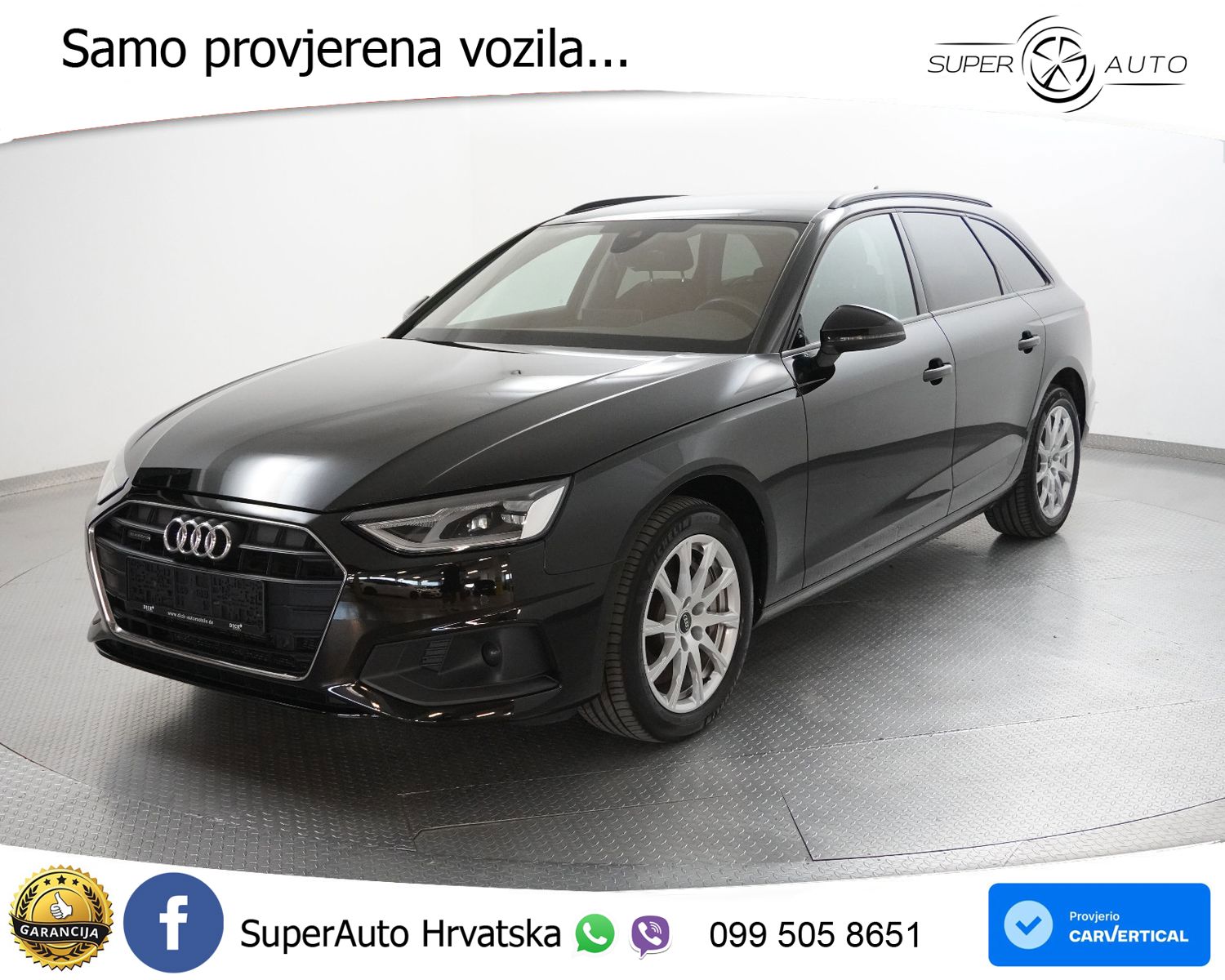 Audi A4 Avant 50 TDI quattro Aut. Sport 286 KS, LED+GR SJED+NAVI